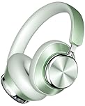 Wentronic Y03 Bluetooth Headphones Wireless Active Noise Cancelling Over Ear Headphones 48 Hours Playtime 6 EQ Music Mode High Sound Quality Headphones with Soft Ear Cushion - Green