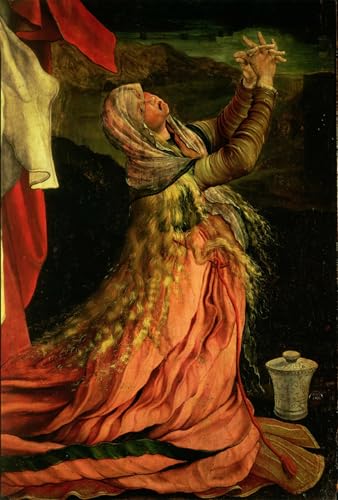 Tableau Marie Madeleine Matthias Grünewald pour habiller un grand mur vide