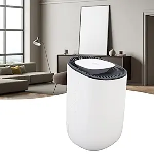 Ubersweet Mini Dehumidifier, Air Dehumidifier ABS 600ml Capacity Environmental Protection Household for Home for Bedroom EU Plug