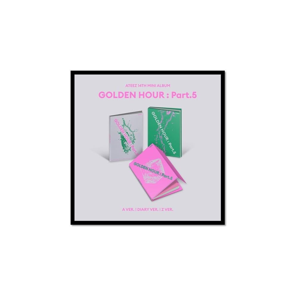 A.TEEZ GOLDEN HOUR : Part.5 [Photobook 3 Ver Set] 14° mini album