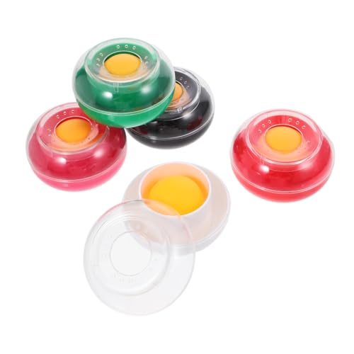 jojofuny Counting Cash Moistener 5pcs Fingertip Moisturizers Sponge Finger for Counting Money Finger Glove