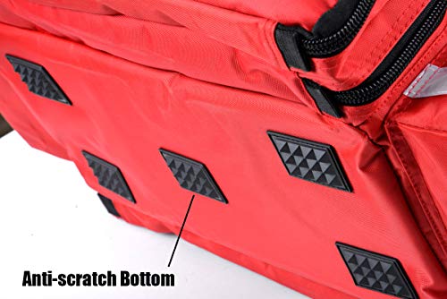 Aurelius Large Capacity First Aid Responder Bag Empty Emt Trauma Bag,Emergency Supplies Not Included (Longer) #TOP4