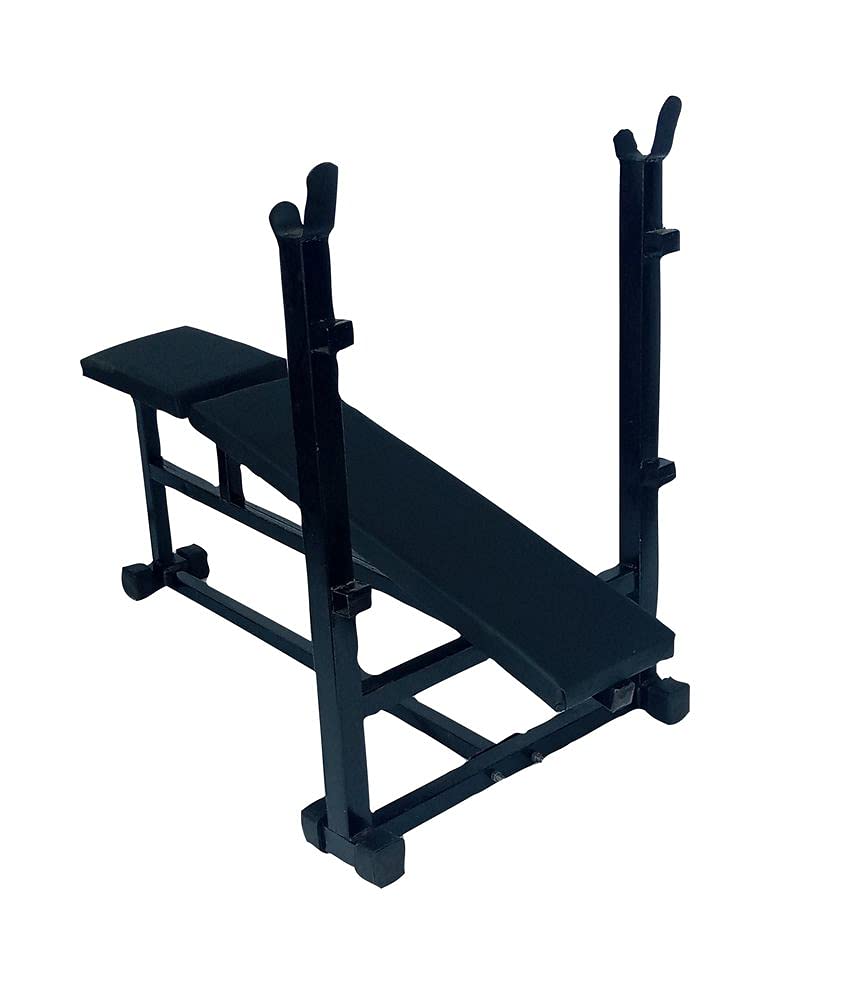 Spanco 3 in 1 Double Support Multipurpose Folding Fitness Bench, (Incline/Decline/Flat/Leg Exerciser/Lats Excerciser/Dips Stand/Push Up Stand)- 75 kg Holding Capacity for Full Body Workout 2