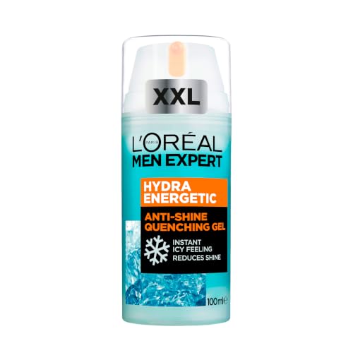 Image of L'Oréal Men Expert Hydra Energetic Anti-Shine Face Moisturiser Gel 100ml