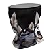 VTCTOASY Husky Dog Neck Gaiter Personalized Soft Windproof Face Covers Cozy Winter Neck Warmer Gator Scarfs Multipurpose Fashion Breathable Bandana Face Mask Scarf for Adult