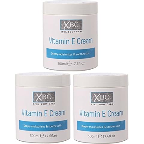 XBC Vitamin E Cream for Soothing Skin Cover