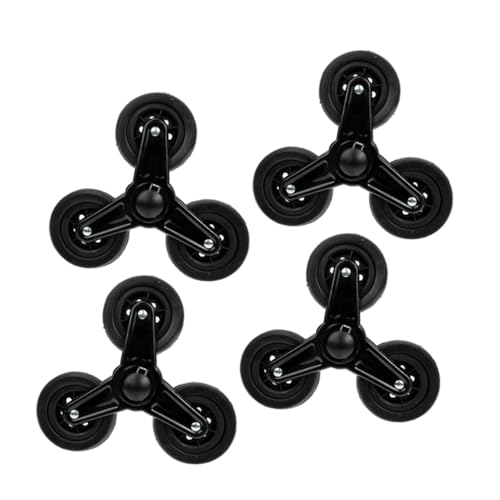 Roues triangulaires pour chariot de roues fer pour caddie de courses et bagages