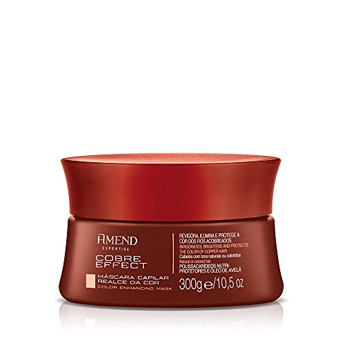 Máscara Realce da Cor Cobre Effect, Amend, 300 g