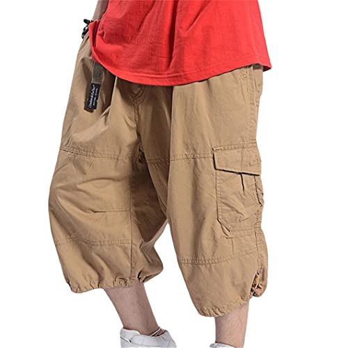 Short cargo en coton anti-transpiration pour homme fatigué du manque de poches