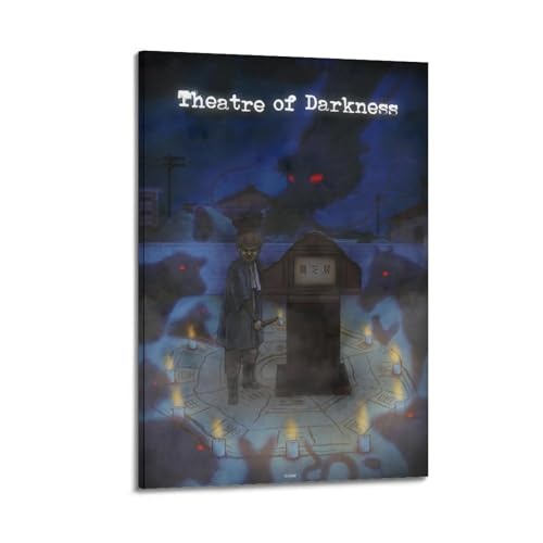 TRWHRYERYRH Theatre of Darkness - Poster estetico da parete, decorazione