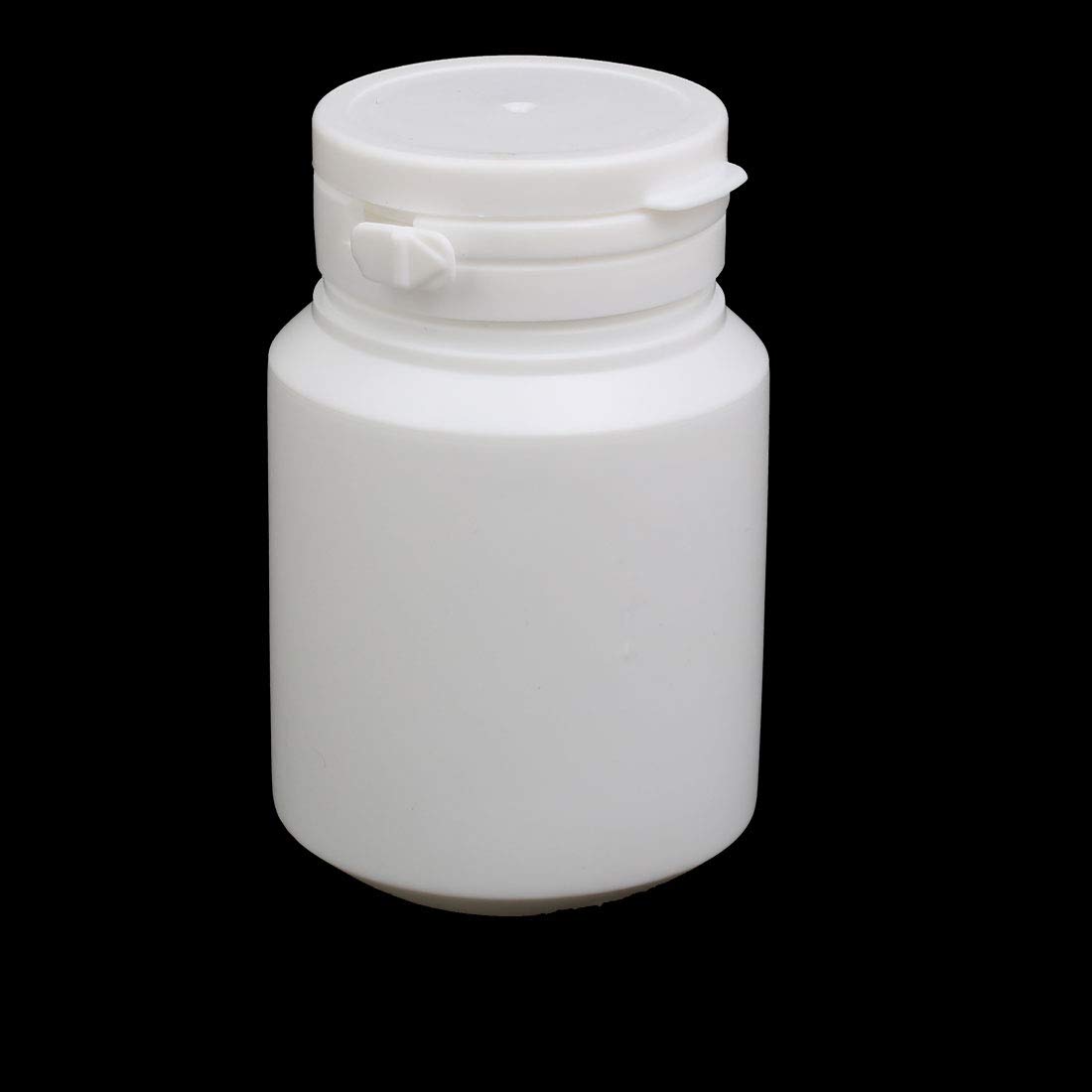 Aexit 10Pcs 150ml gauge HDPE Plastic White Empty Solid Powder Bottle Storage Container Jar