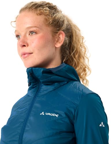 VAUDE Brenva Isolationsjacke Damen PrimaLoft Kapuze, Shore Blue, Gr. 36 – Ansicht 6