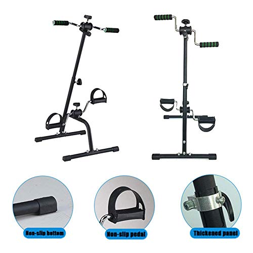 LUNEZY Pedal portátil para ejercicio de brazos y piernas miniatura 3
