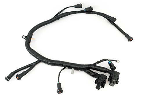 Ficm Engine Fuel Injector Complete Wire Harness - Replaces Part 5C3Z9D930A, 5C3Z-9D930-A - Compatible With Ford Vehicles F250 F350 F450 F550 - Powerstroke 6.0L Diesel - 2003-2007 #TOP7