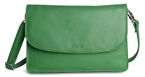 Sac à main SADDLER Olivia en cuir Nappa souple à 3 sections