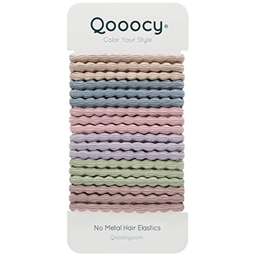 Hair Ties with Peanut Design - No Slip Ponytail Holders Strong Hold
