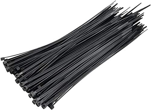 MAGNITUDE Zip Ties Cable Ties Straps 100 Pcs Pack Plastic Nylon 50lb Strength Heavy Duty (8")
