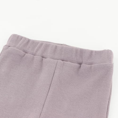 Girls Bell Bottoms Elastic Waist Casual Flare Pants Cotton Toddler Leggings 2-7 Years2