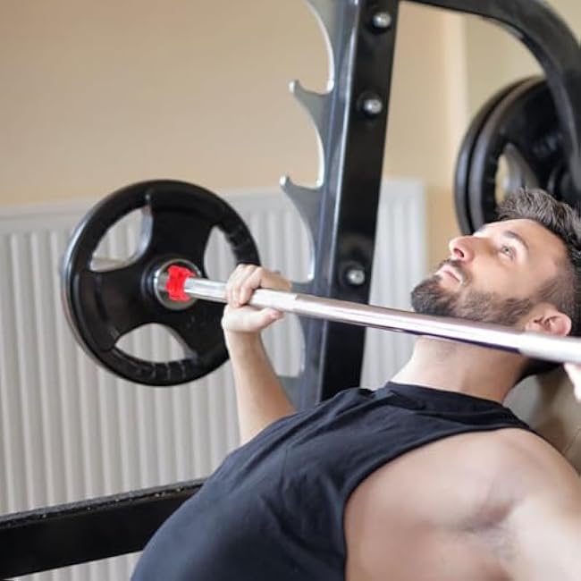 Kisangel 8pcs Dumbbell Screw Nuts Barbell Collars Dumbbell Nut Rotate Fastener Clip Spinlock for Weight Dumbell Gym Machines