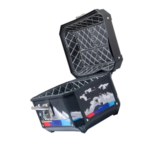 Top case de moto 45L coffre amovible grande capacité