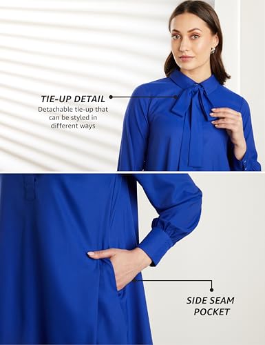 Image of Symbol Premium Women A Line Flared Dress (Knee Length | Desk-to-Dinner) (Available in Plus Sizes)