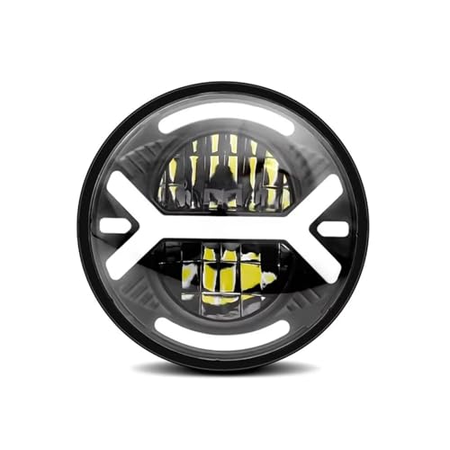 Phare LED 5,75 Pouces pour Moto Éclairage Faible Solution Sportster Dyna