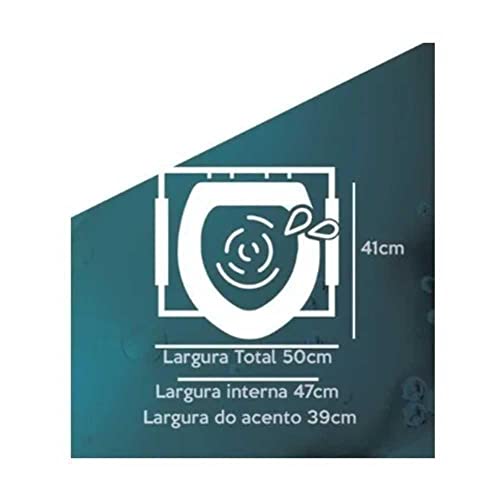 Dellamed Cadeira De Banho D40 Aço - 120Kg