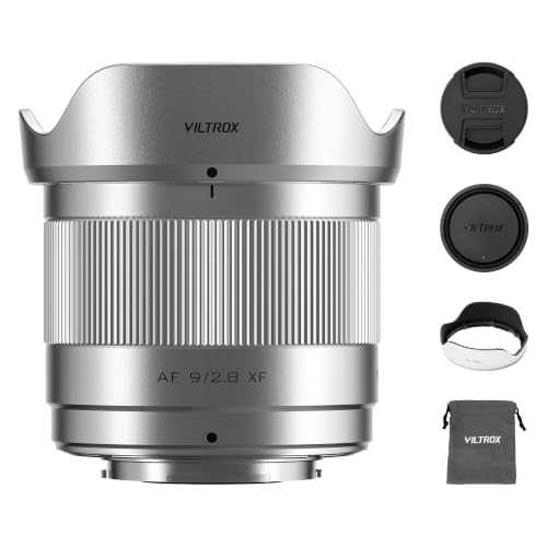 VILTROX AF 9mm F2.8 Air APS-C�����Y Fuji X�}�E���g�p - �V���o�[
