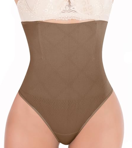 Image of Hioffer 328 Thong Shapewear Tummy Control For Women High Waist Body Shaper