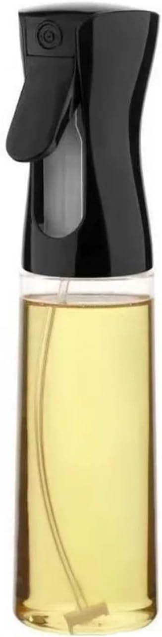 Spray Bottle, Oil Sprayer For Cooking, Mister For Air Fryer,Canola Spritzer Bottles For BBQ,Salad,Vinegar(500 ML Black)