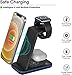 Wireless Charger for Apple Multiple Devices, 3 in 1 Fast Charging Station/Stand Compatible for iPhone16/ 15/14/13/12/Pro Max/SE/11/XS/XR/8 Fit for Apple Watch/iWatch 9/8/7/6/5/4/3/2/SE AirPods Pro/3/2