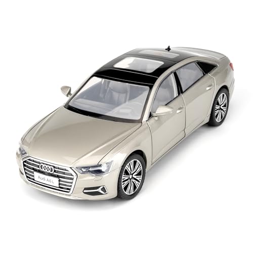 TGRCM-CZ 1/24 Kompatibel mit Audi A6L Modellauto, Zinklegierung Zurückziehen Fahrzeuge