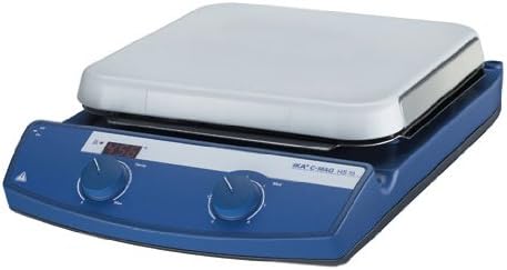Works INC. 3581401 C-MAG HS 10 IKAMAG hot Plate Magnetic Stirrer, Glass Ceramics Heating Plate, 115V