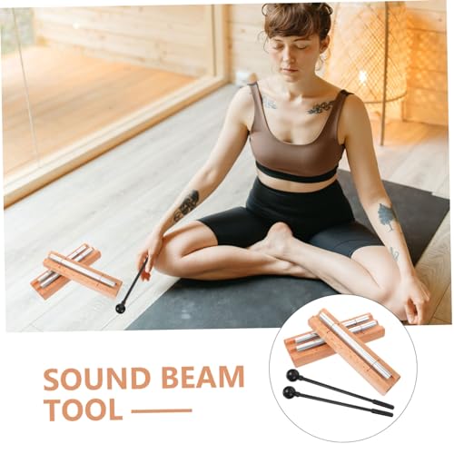 FUNOMOCYA 2 Conjuntos Instrumento Sonoro Sinos Instrumentos De Cura Sonora Sino De Carrilhão De Mão