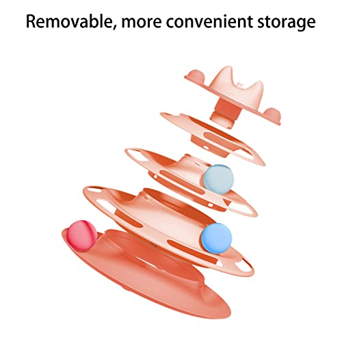 EACHPT Giochi per Gatti, 4 strati Giochi per Gatti...