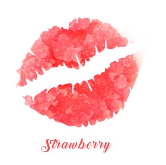 Moisturizing Sugar Lip Scrub (Strawberry) #TOP2