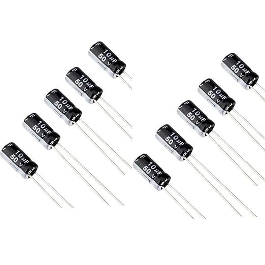 Electrolytic Capacitors 10uF 50Volt (Pack of 10)-image-6