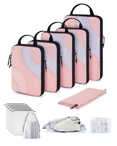 Image of BAGSMART Compression Packing Cubes for Travel