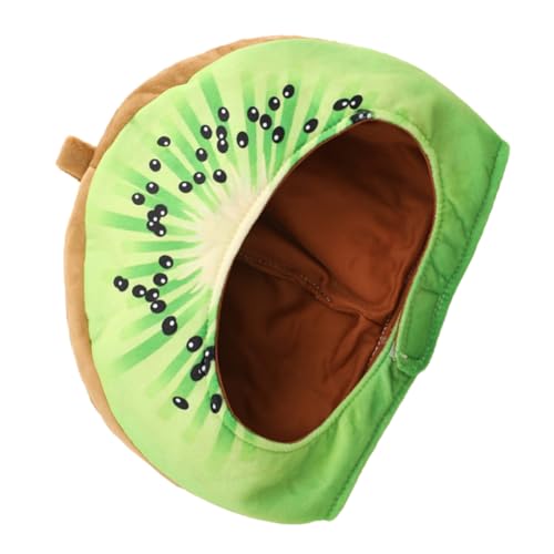 Hemobllo Copricapo Decorativo di Peluche Kiwi Cappello da Esibizione Leggero e Confortevole Accessorio per Feste Carnevale e Cosplay Decorazione Scenica per Eventi e Mascherate