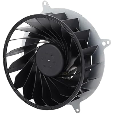 Tomantery 18 Blades High Efficiency Internal Cooling Fan for Gaming Console Replacement Heat Dissipation Fan for Gaming Enthusiasts