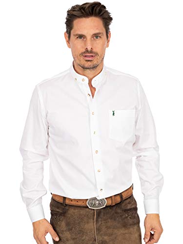 Preisvergleich Produktbild Almsach Hemd Stehkragen LF133 weiß, L