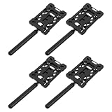 Gogogmee 4 Pièces Porte-Cartes Télescopique pour Voiture Tige Extensible pour Paiement sans Contact Au Parking Outil de Récupération Présentation de Cartes pour Accès Aux Barrières Barre de