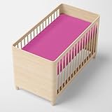 AlexandreHouse Basic Bajera 60x120x14 cm (Cuna) Fucsia