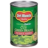 Del Monte Foods Cut Green Beans No Salt, 14.5 oz