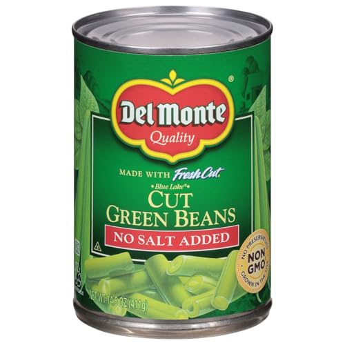 Del Monte Foods Cut Green Beans No Salt, 14.5 oz