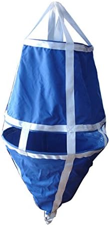 Drift Boat Anchor/Storm Drough/Parachute Brake, Boats up to 35', Blue