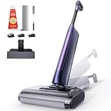 Ultenic Wet Dry Vacuum Cleaner, Vacuum Mop for Wet & Dry Messes, 180° Lay-Flat & Auto Self-Cleaning, 60Mins Runtime ＆ Edge-Cleaning, Anti-Tangle Roller for Hard Floor and Pet Hair, AC1 TriFlex