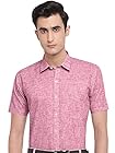 GHPC by Arihant Men's Plain Solid Half Sleeves Regular Fit Formal Shirt