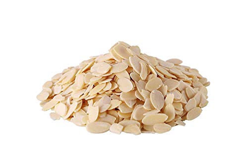 Image of Maanki Blanched Almond Slices /Blanched Almond Flakes(Without Skin),100 g