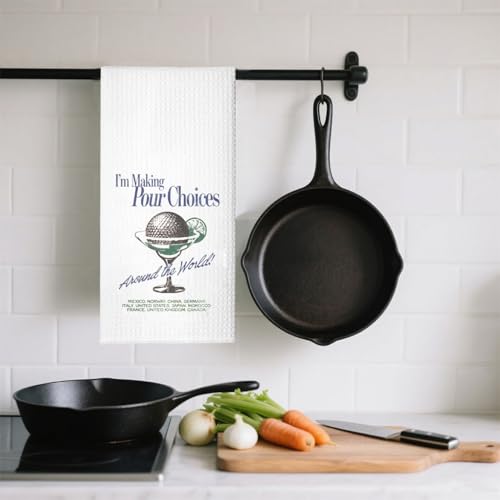 Serviette de cuisine microfibre absorbante et torchon imprimé - 7